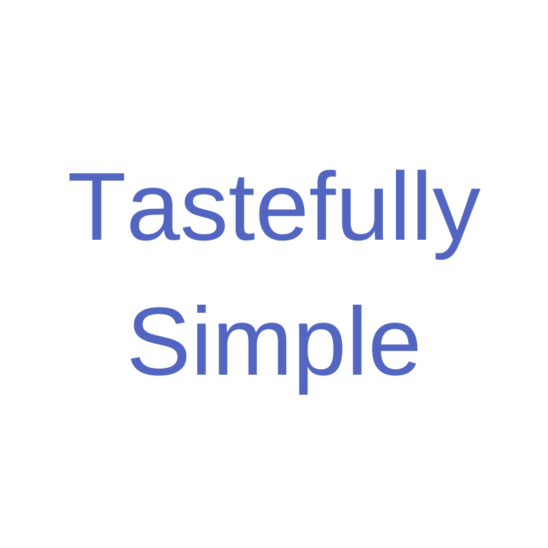 Tastefully Simple - squared